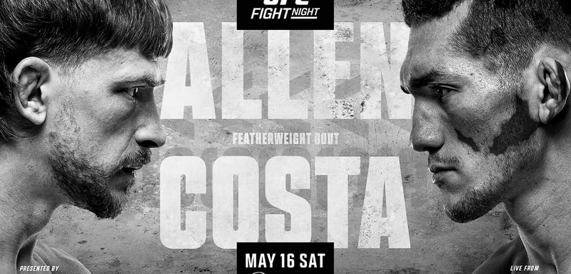 UFC Fight Night 276 Allen vs Costa